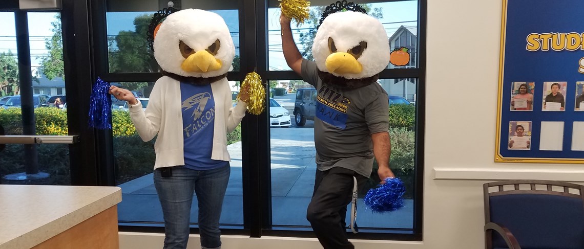 Fitz Falcons have SPIRIT! GO Falcons!