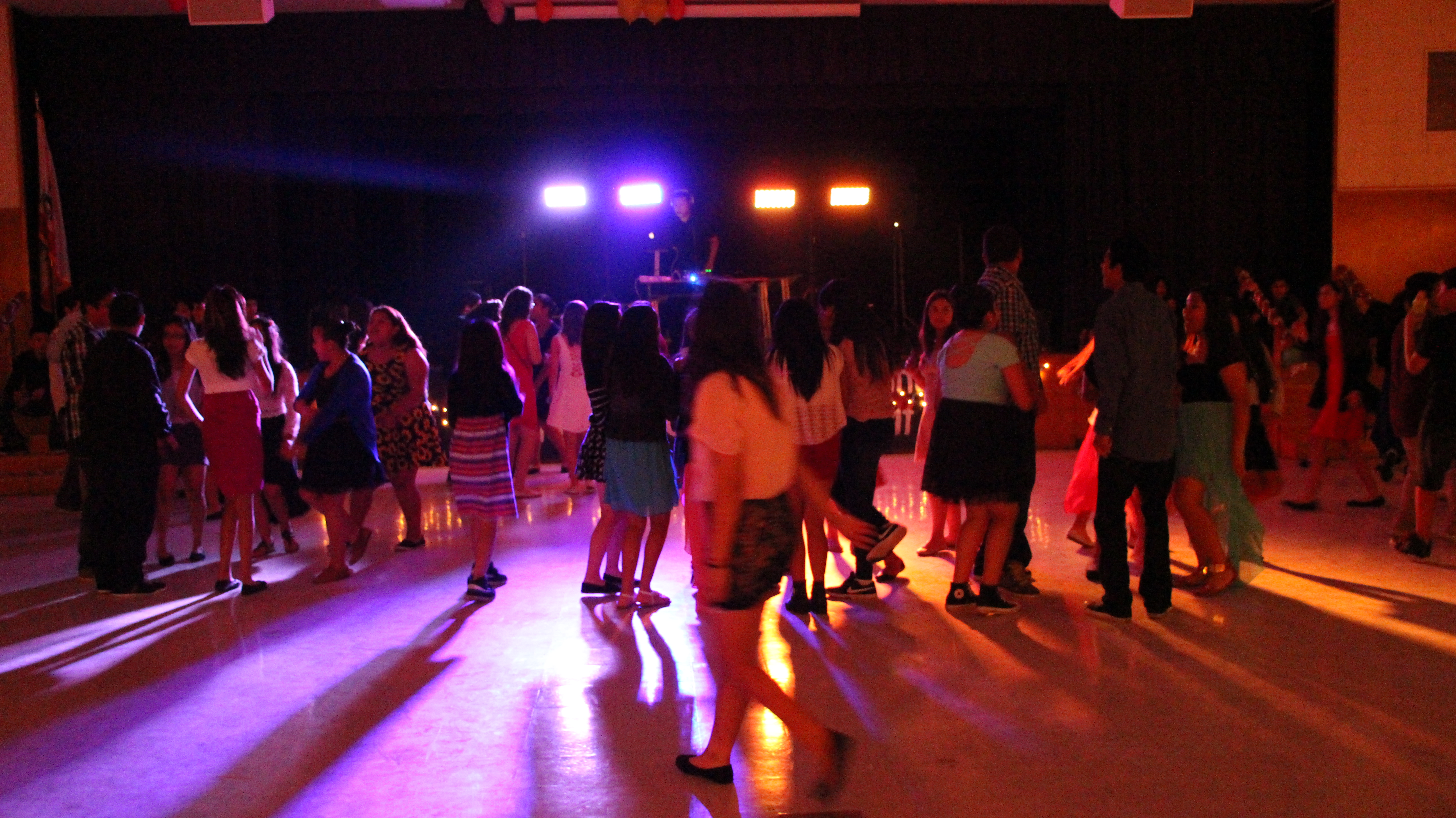 Students dancing the night away!