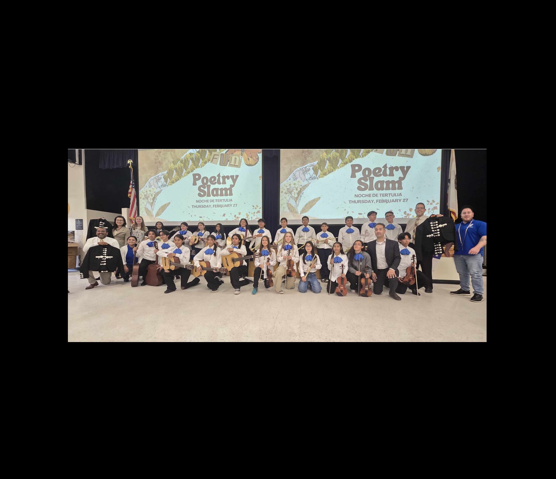 Fitz Mariachi awarded at Poetry Slam Night