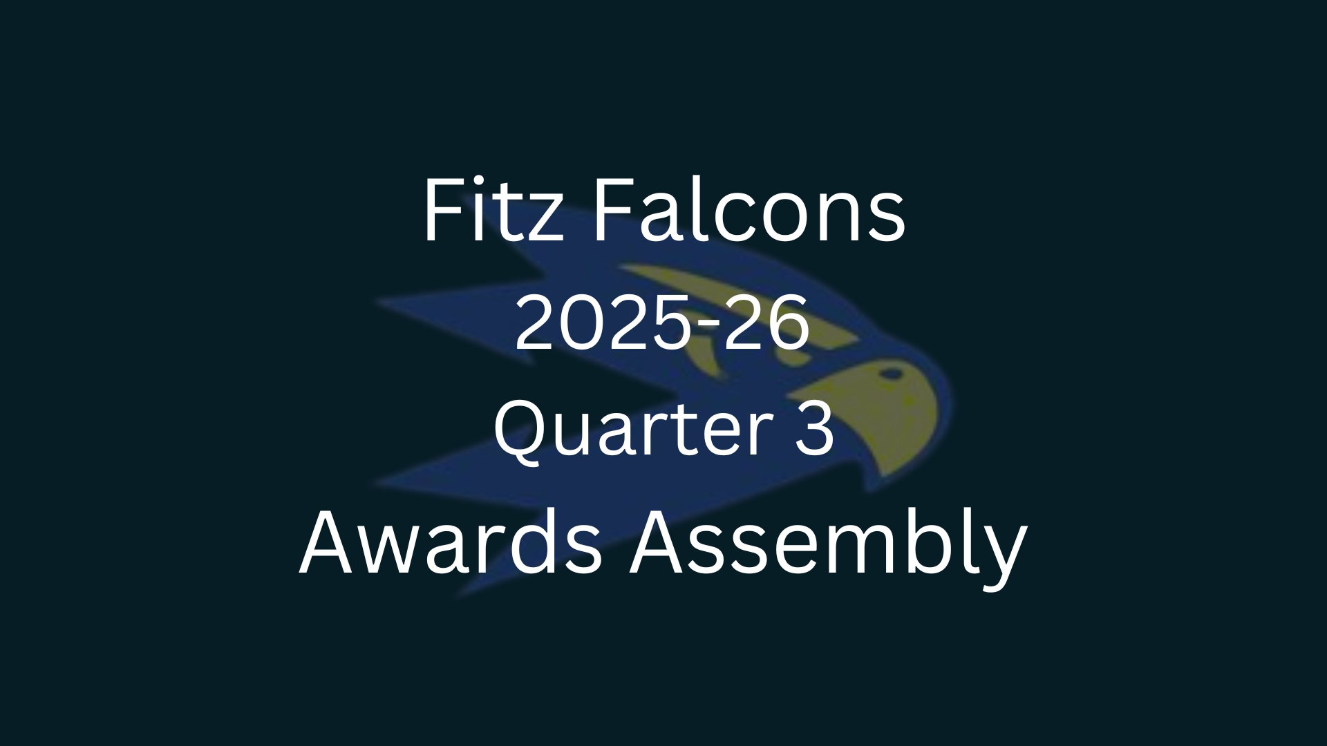 Fitz 2025-26 Quarter 3 Awards - article thumnail image