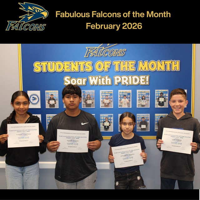 Fabulous Falcons for February 2026